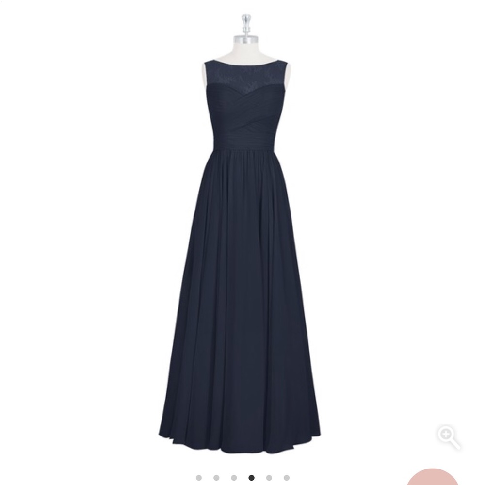 Azazie floor length gown